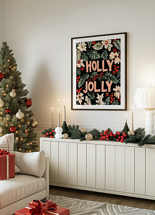 Festive Foliage Poster