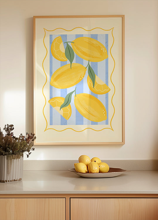 Lemons of Italy Poster