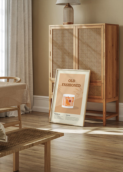 Old Fashioned Poster