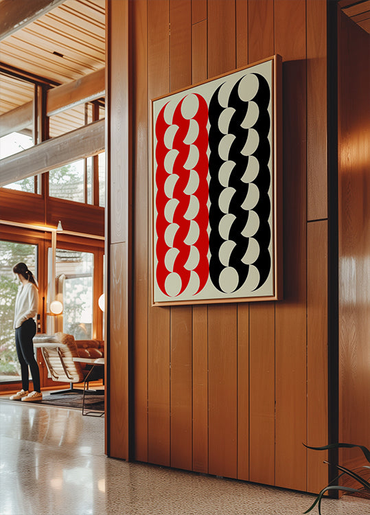 Interlocking Circles Poster