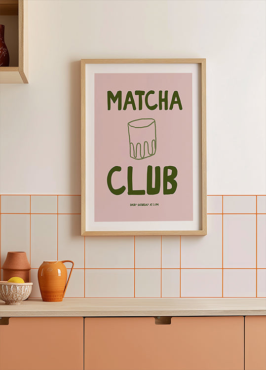 Matcha Gathering Poster