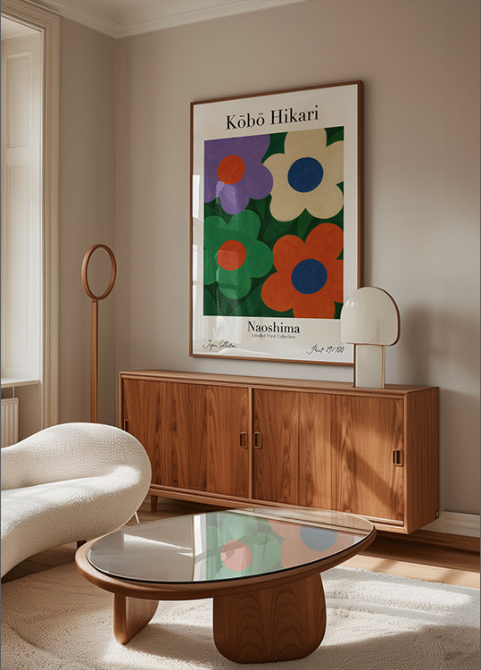 Floral Harmony Poster