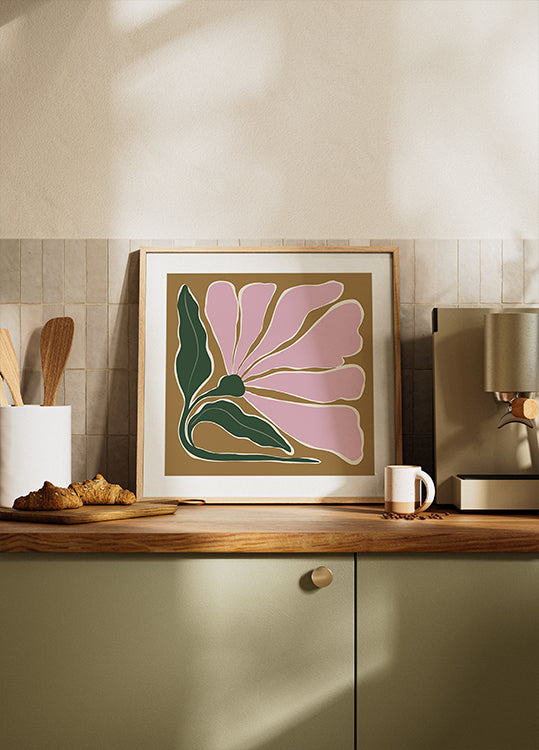 Big Blooming V Poster