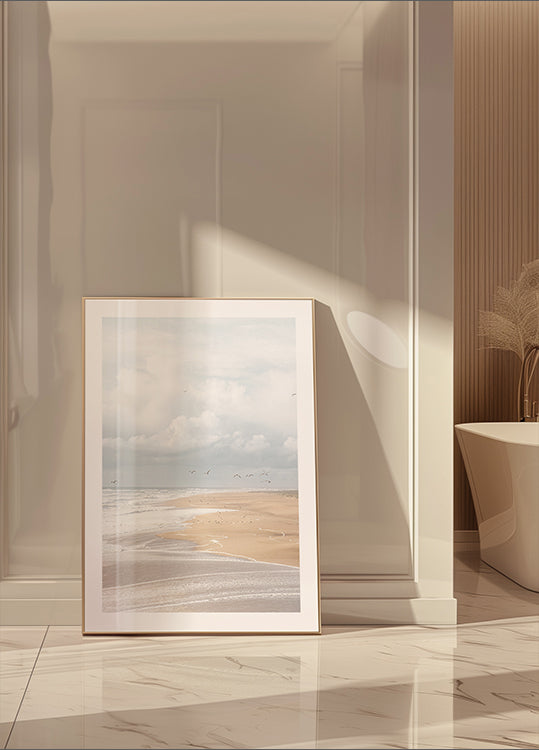 Nazaré Beach Poster