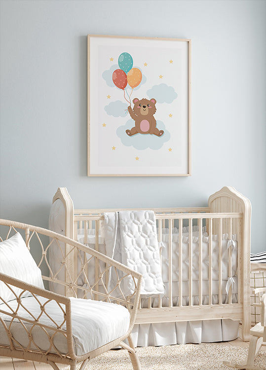 Cute Teddy Bear Poster