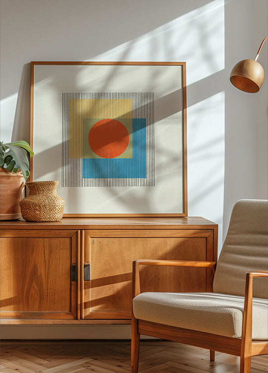 Geometric Harmony Poster