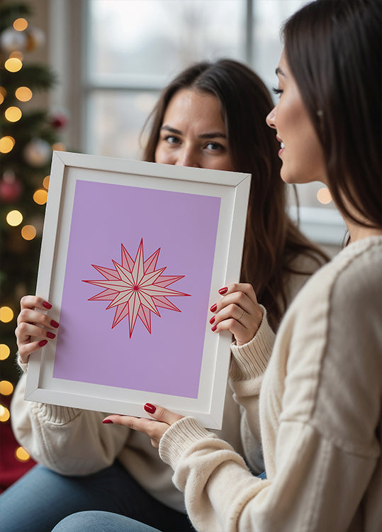 Christmas Star No.3 Poster