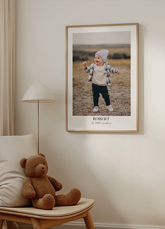 Baby or Child Personalized Name Poster