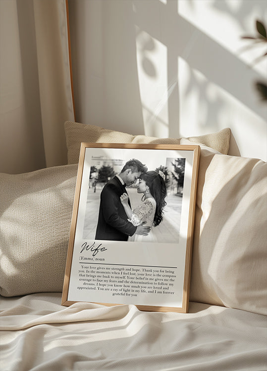 Wife Personalized Poster