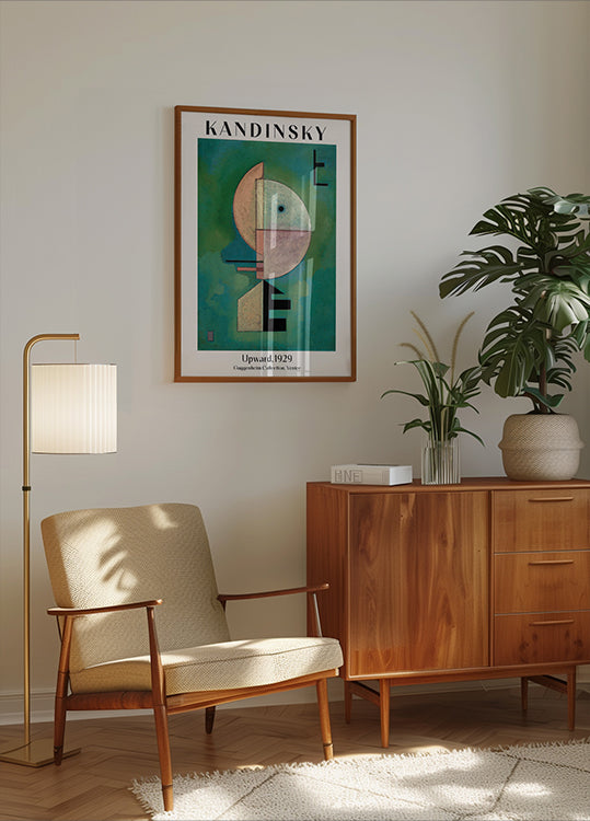 Upward, 1929, Wassily Kandinsky Poster