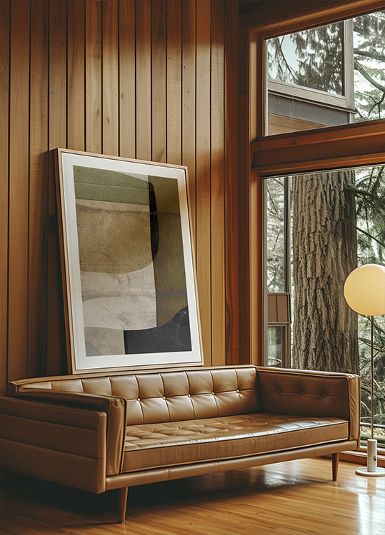 Natural Abstract Poster