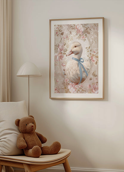Vintage Duck Poster