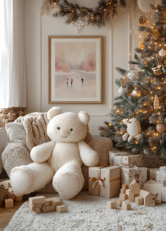 Schlittschuhlaufen Poster