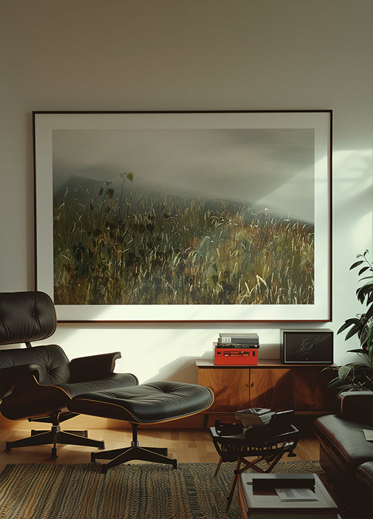 In the field Poster