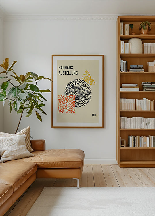 Bauhaus Color Shapes No.2 Poster