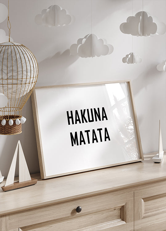 Hakuna Matata Poster