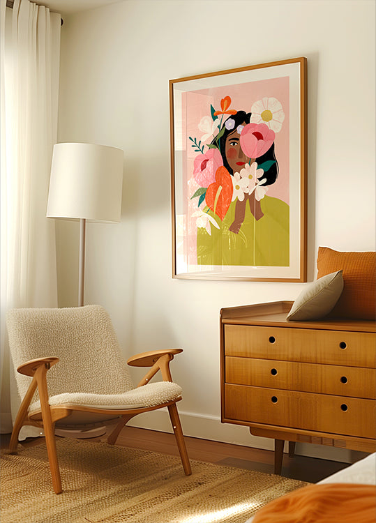 Blossoms and Serenity Poster