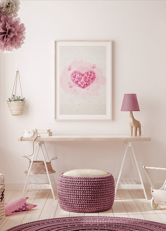 Love Flowers Poster