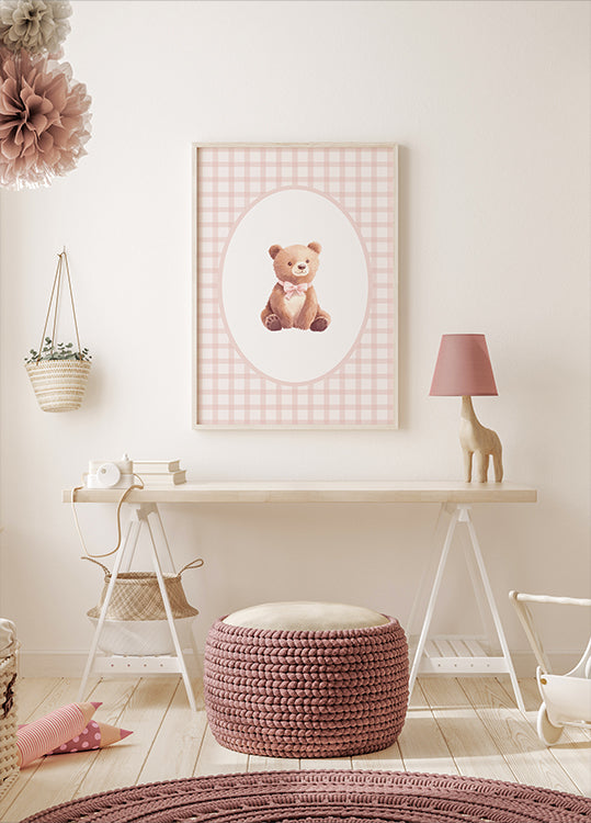 Bear Watercolor Poster