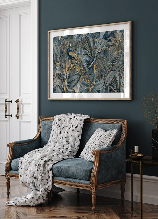 Jungle Birds Garden No3 Poster