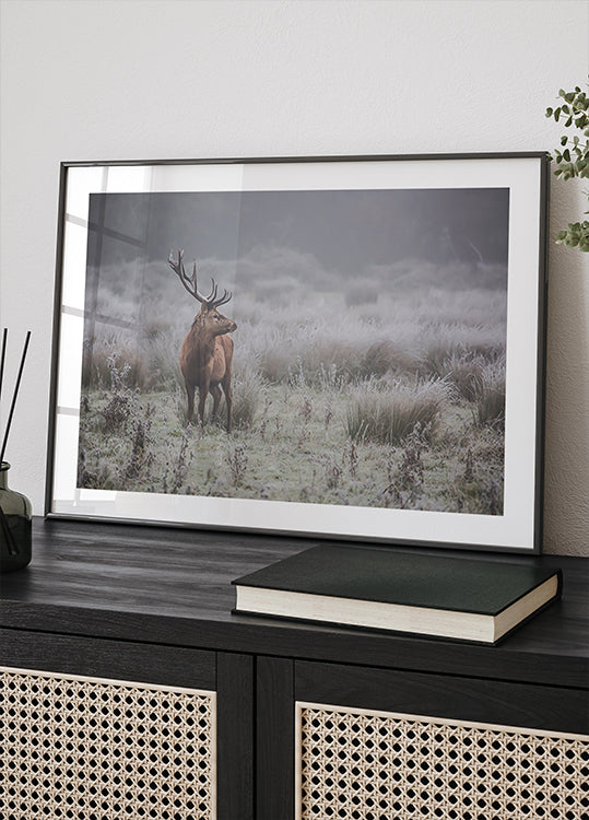 Prideful. deer . Poster