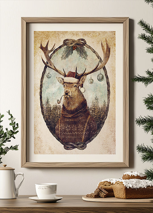 Thinking Wild Christmas Poster