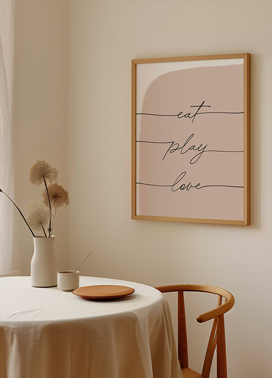 Eat Play Love Poster