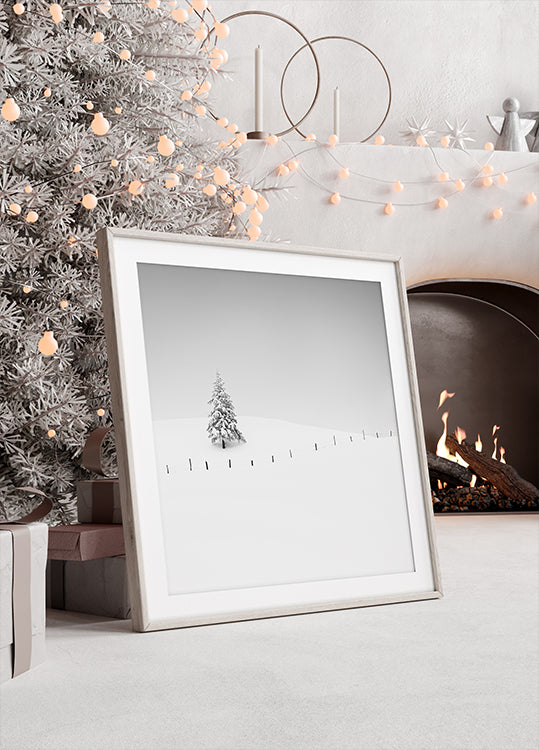 Monochrome Winter Poster