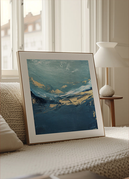 A Peaceful Seascape Poster