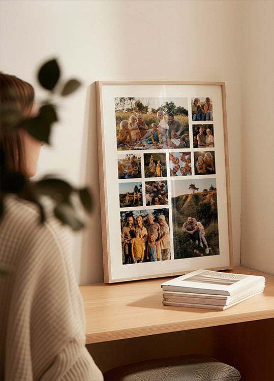 Personalized Photo Collage Poster