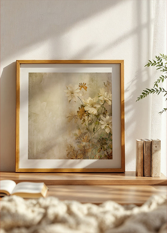 Fa Vintage Floral 48 Poster