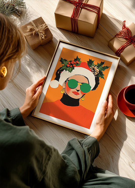 Festive Style Icon Poster