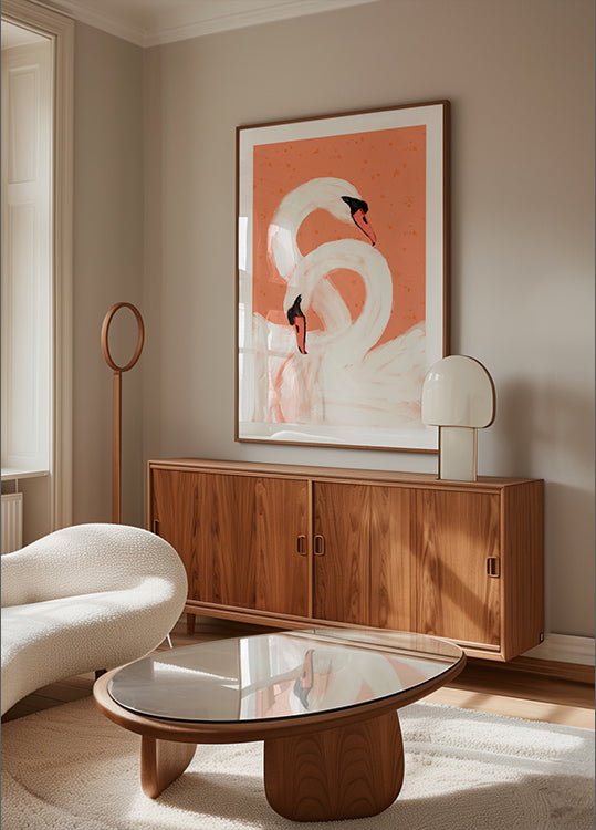 Graceful Swans Poster