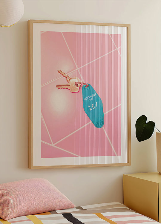 Motel Room Keys Poster
