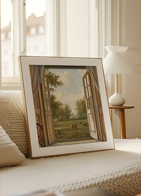 Landscape Near Hilversum Poster