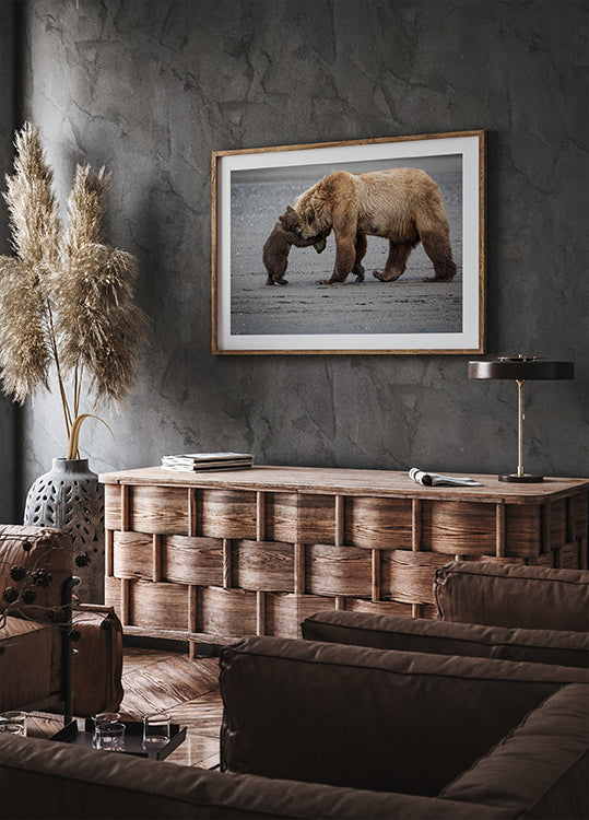 A Little Bear Hug Poster