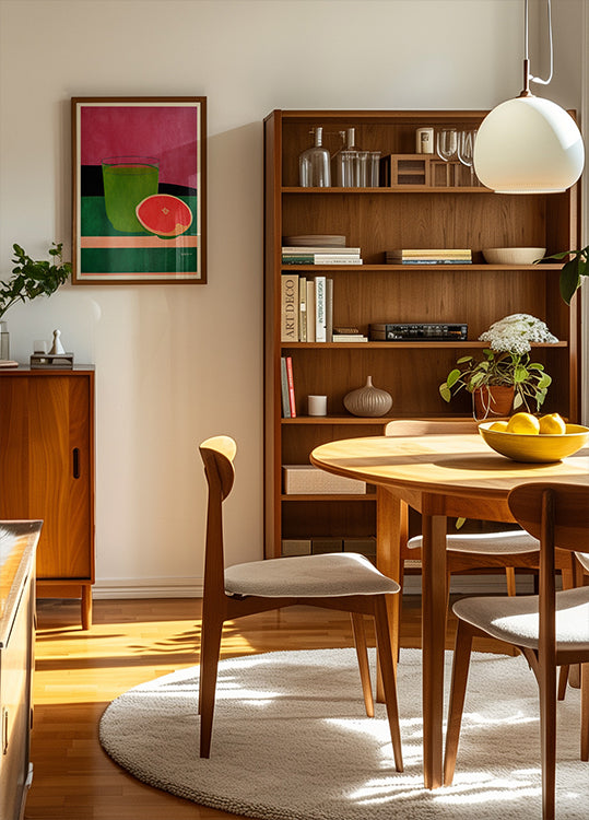 Pink, Little Grapefruit Poster