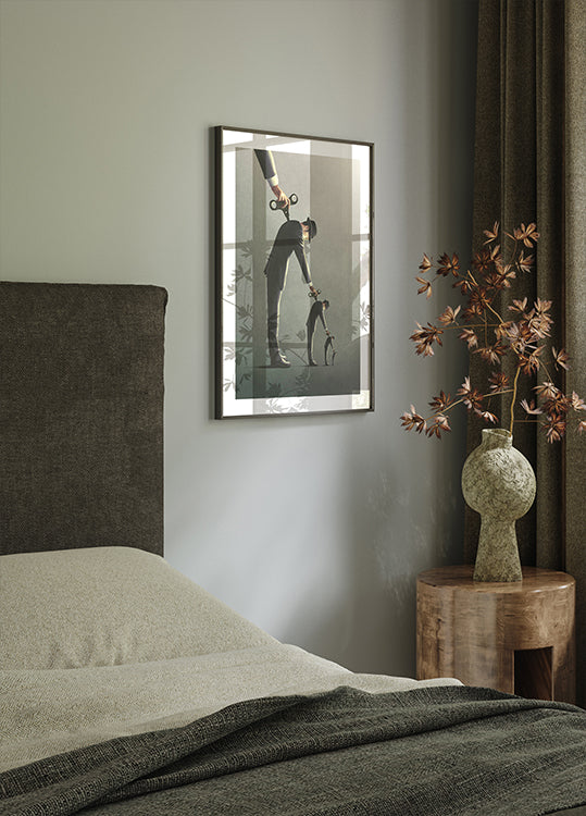 Windup Repeat, surreal recursive control Poster