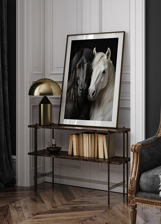 Bw Horses 3 Poster