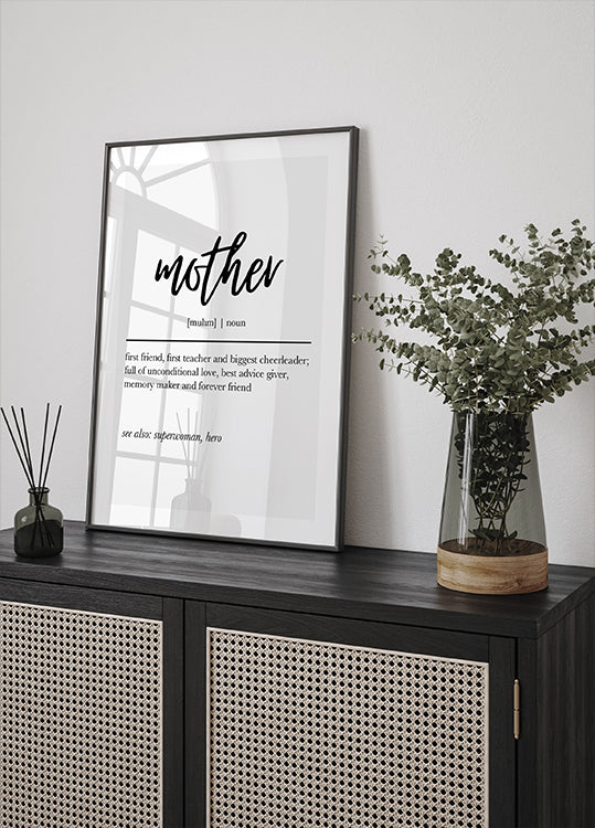 Mother Definition Poster