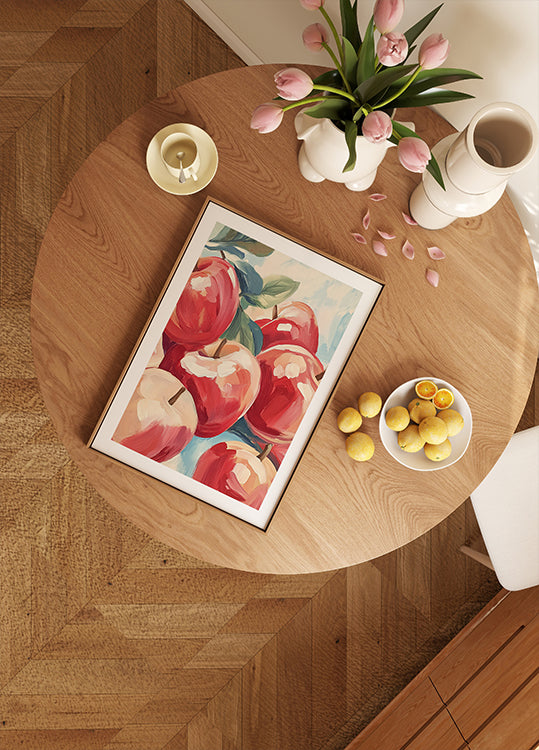 Apples Painting Poster