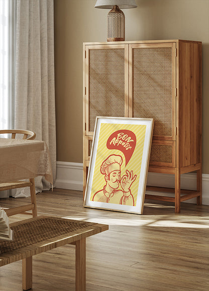 Chef's Bon Appétit Poster