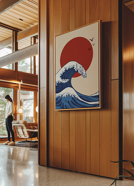 Sun Wave Poster