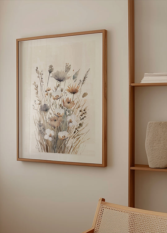 Wild grasses-3 Poster