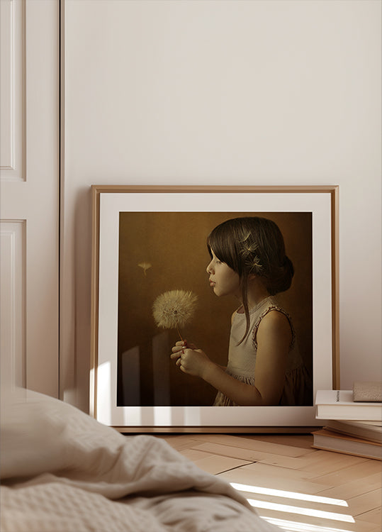 A Dandelion Poem Poster