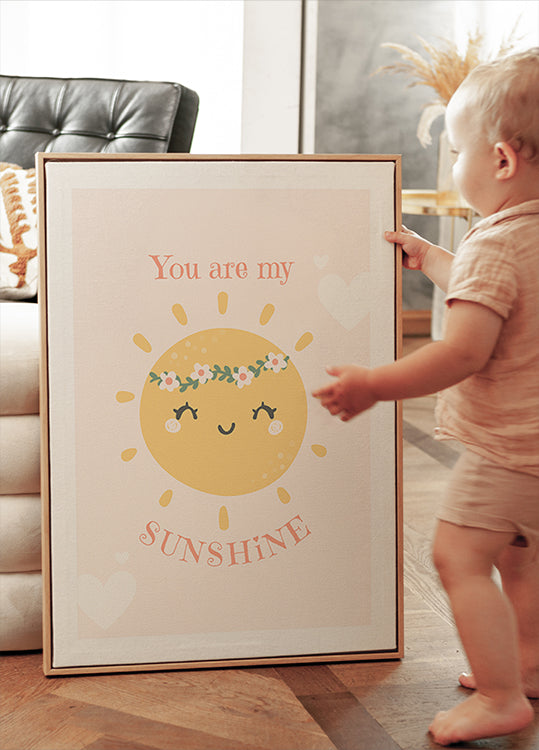 Smiling Sunbeam Poster