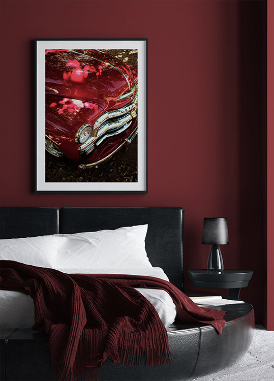 Crimson Classic Shine Poster