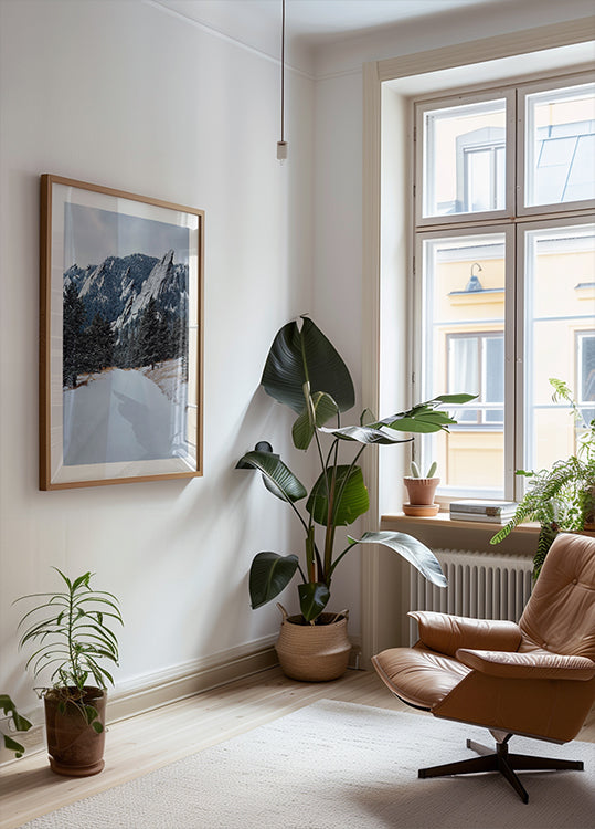 Frozen Flatiron Poster