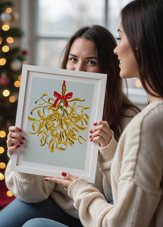 Mistletoe for Christmas Poster