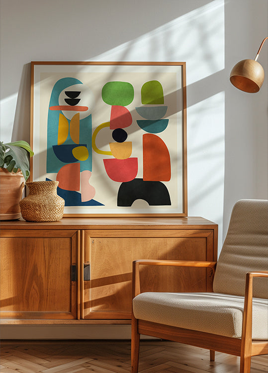 Minimal Abstract Geometry 2 Poster